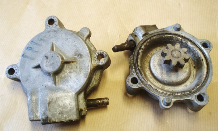 1957 Imperial snäckväxel elhisställning höger + vänster