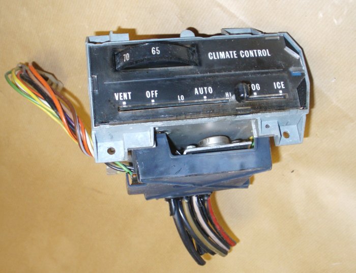 1969 Cadillac fan/heat control