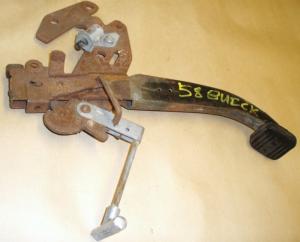 1958 Buick hand brake mechanism