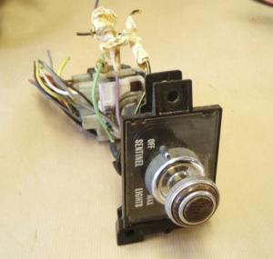 1978 Cadillac headlight switch sentinel