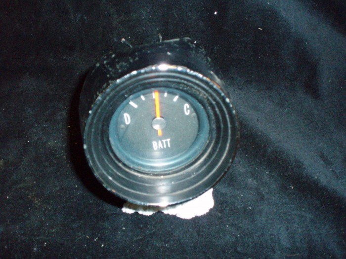 1965 Pontiac Bonneville ampgauge