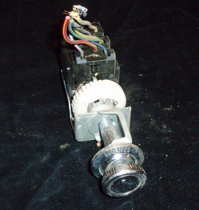 1967 Mercury Cougar  headlight switch