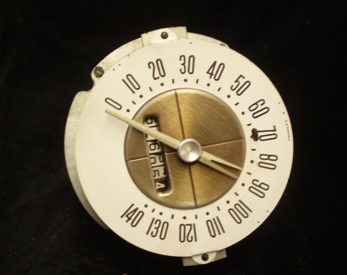 1960 Thunderbird speedometer