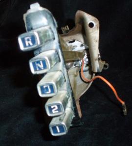 1960 Imperial tryckknapp mekanism