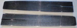 1962 Lincoln    chrome under the trunk (fine chrome)          left and right