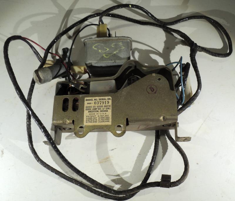 1963 Cadillac  auto dimming control unit , relay, foot switch