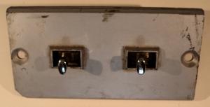 1963 Lincoln   power window switch