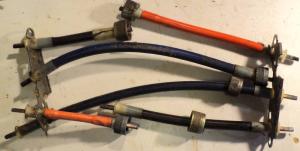 1970 Oldsmobile  cables for GM 60/40 seat, 6 pcs. to the 60th part