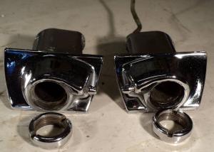 1956 Buick Special  wiper chrome left and right
