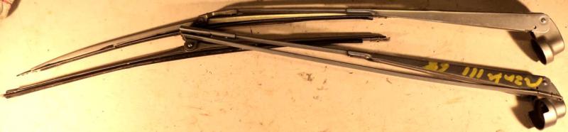 1960 Lincoln Mark III     wiper arms (pair)
