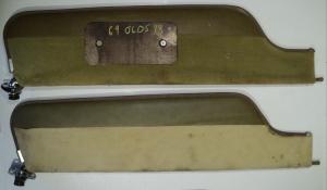 1969   Oldsmobile 98        solskydd (par)