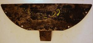 1960 Chrysler skyddsplåt turbin