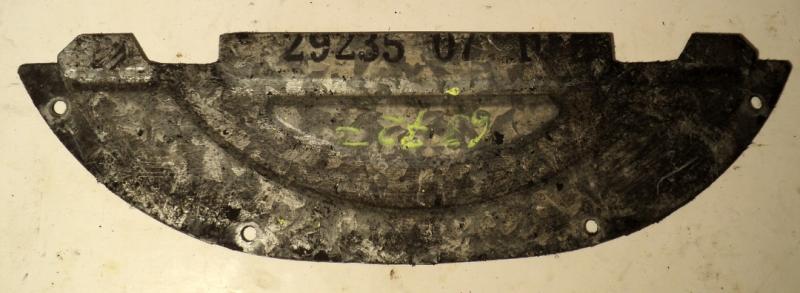 1963 Chrysler skyddsplåt turbin