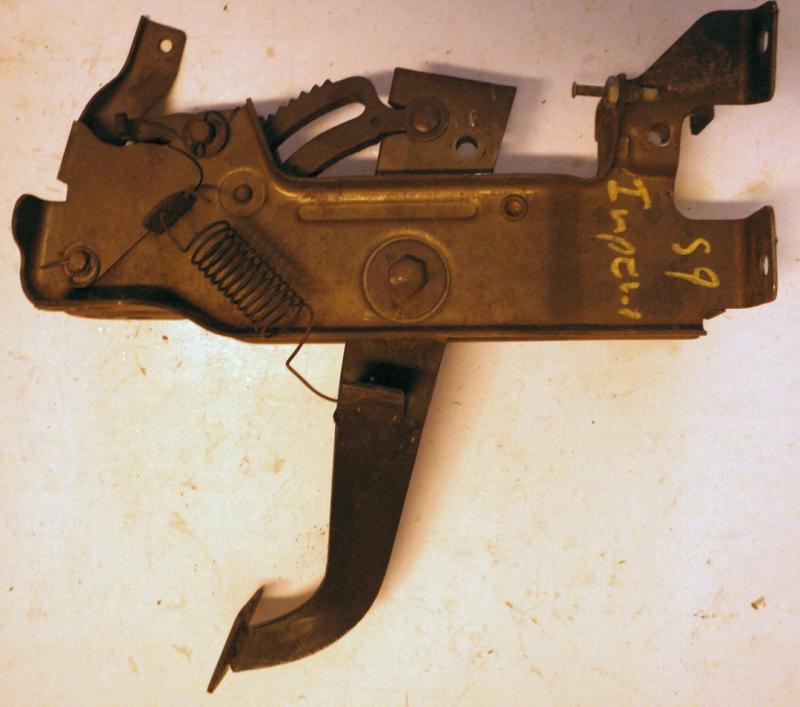 1959 Imperial hand brake mechanism