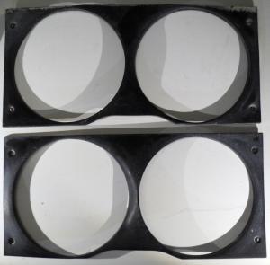 1967 Mercury Cougar   headlight door   (pair)