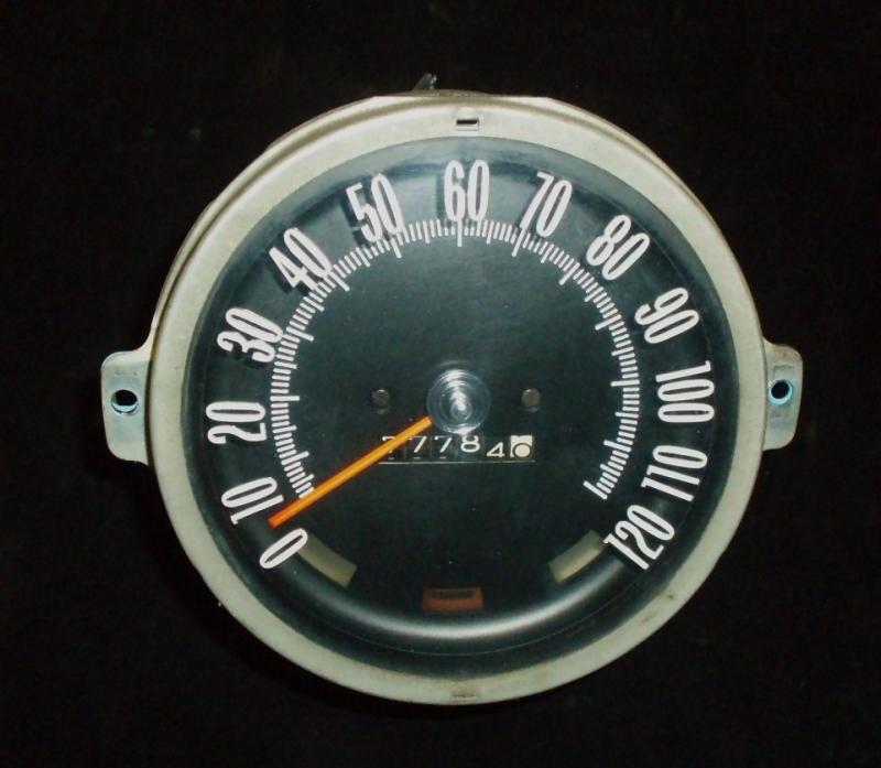 1966 Oldsmobile 98 speedometer