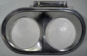 1963  Plymouth Fury      headlight door small damage (pair)
