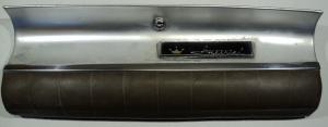 1959  Chrysler Imperial     glove compartment door dark brown   (without key)