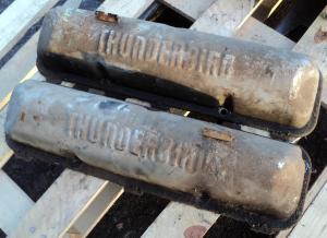 1961 Thunderbird  390    valve covers pair