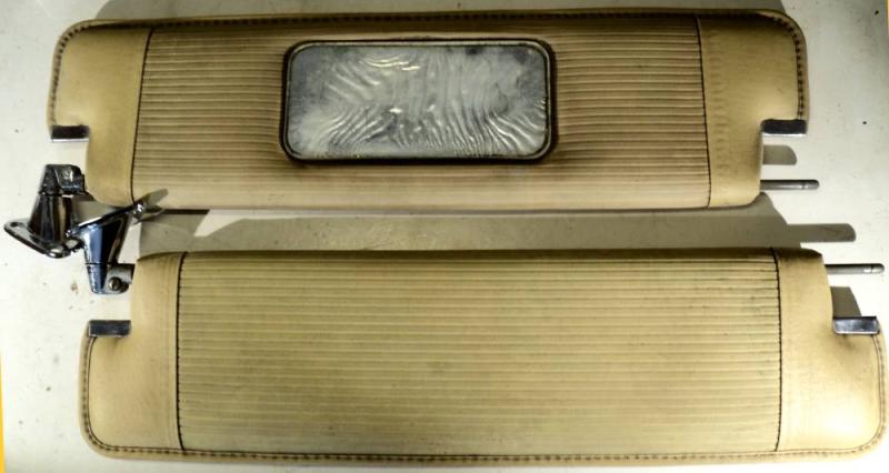 1960 Lincoln Continental   solskydd höger och vänster