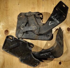 1958 Edsel Citation     hood hinge pair
