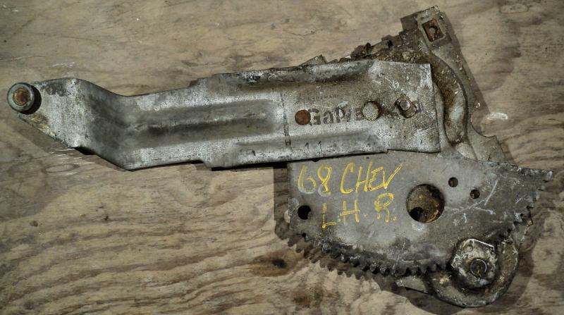 1968   Chevrolet Impala  2dr ht   window crank mechanism        left rear