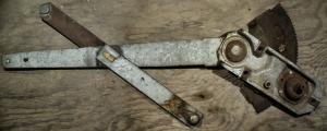 1964  Dodge Dart   2dr ht   window crank mechanism        left front