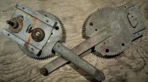 1953 Mercury    2dr ht   fönster vevmekanism       höger bak och vänster bak