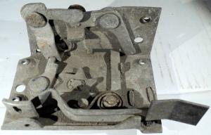 1956 Ford  4dr sedan    lockcase left front