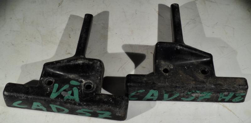 1957   Cadillac  4dr ht   top of b-pillar left and right
