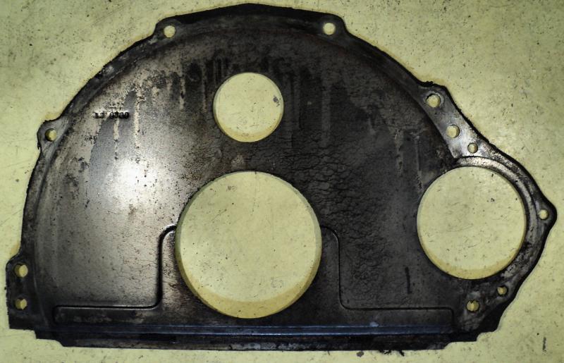 1964 Ford Galaxie    2dr ht sheet metal between engine 352 and automatic transmission