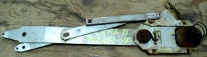 1963 Oldsmobile 88 4dr sedan    window crank mechanism      left front