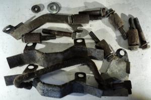 1957 Mercury 368 plates, spacers