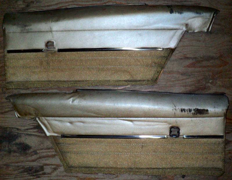 1966   Buick Electra 2dr ht rear door side upper and lower part         left and right