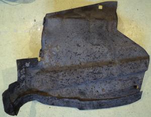 1966 Dodge Dart   inner fender   left front