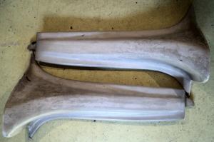 1962 Mercury Monterey  plastic b-pillar left and right