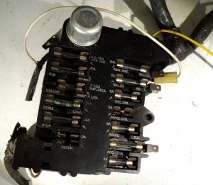 1963  Oldsmobile 88          fuse holder