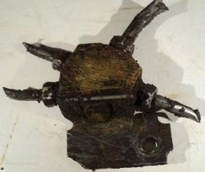 1960  Oldsmobile  brake tube distribution on the front turn beam