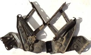 1969 Cadillac Eldorado     hood hinge pair