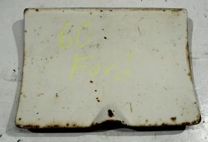 1960 Ford Fairlane             fuel cap hatch