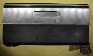 1965  Dodge Dart       glove compartment door  (Cracked plastic for screw see image)
