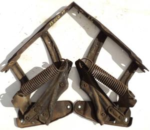 1973 Oldsmobile 98     hood hinge pair