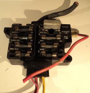 1961   Cadillac  fuse holder