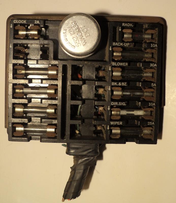 1955   Buick  LeSabre   fuse holder