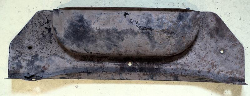 1960 Ford    plate over radiator