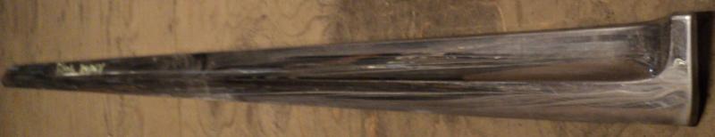 1963  Chrysler Newport  rocker panel molding left (there are always few marks and or bumps). Note only in stor