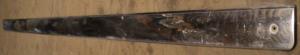 1967   Pontiac Catalina  4dr  rocker panel molding left (there are always few marks and or bumps). Note only in stor