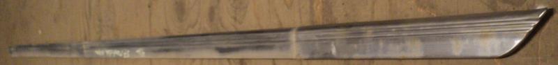 1957 Mercury Montclair    4dr  rocker panel molding right (there are always few marks and or bumps). Note only in stor