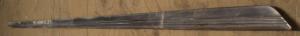 1957 Mercury Montclair    4dr   rocker panel molding left (there are always few marks and or bumps). Note only in stor