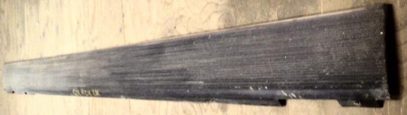 1969   Buick Riviera   rocker panel molding left (there are always few marks and or bumps). Note only in stor